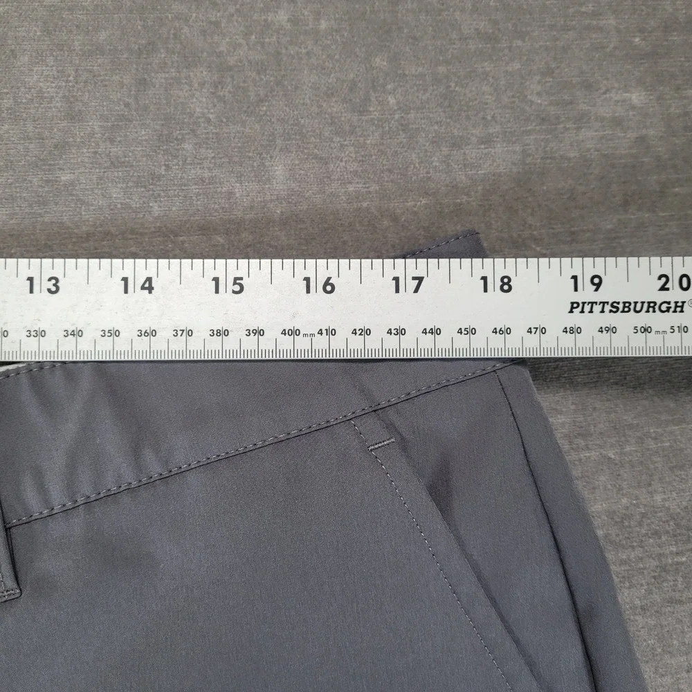 Adidas Golf Shorts Mens 36 Gray Ultimate365 Performance Stretch Flat Front